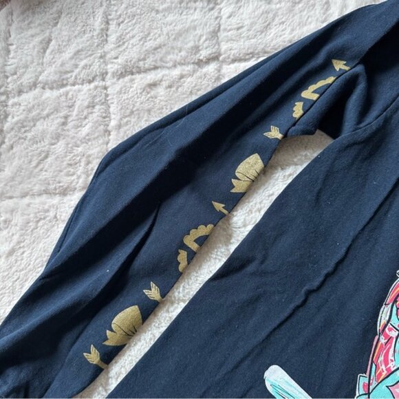 Simply Southern | “Love who you are” Owl Navy Long Sleeve tee | Size Small - Picture 7 of 11